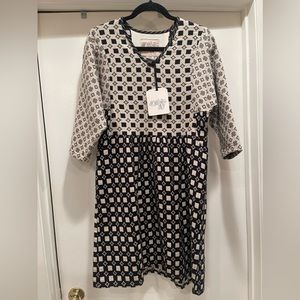 Ace&Jig Gemma Dress in Blackstone size SM